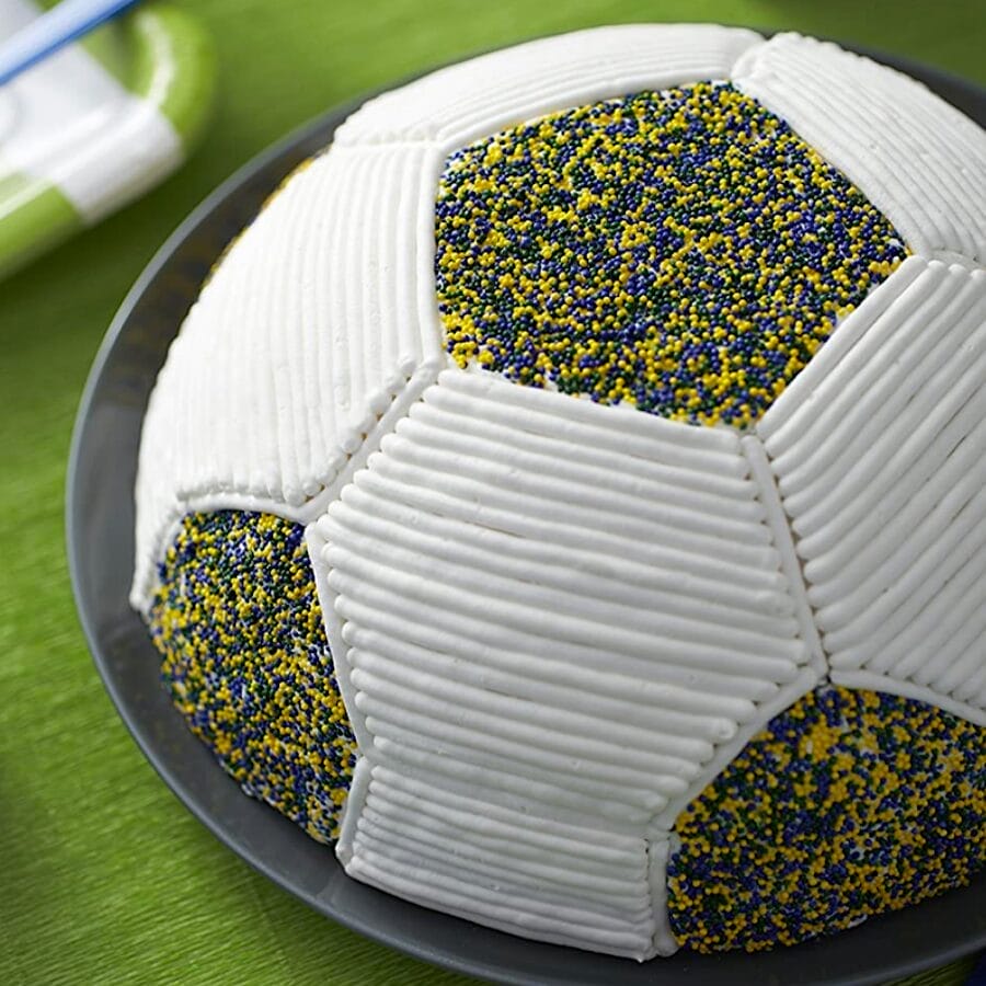 Molde De Aluminio 3d Wilton - Balon De Futbol - Imagen 3