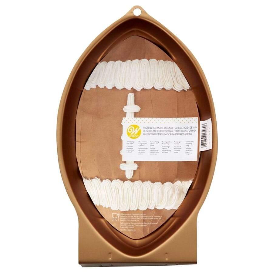 Molde De Aluminio 3d Wilton - Balon De Rugby - Imagen 2