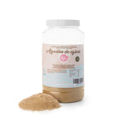 Algodon De Azucar Marron 1 Kg - Sabor Cola