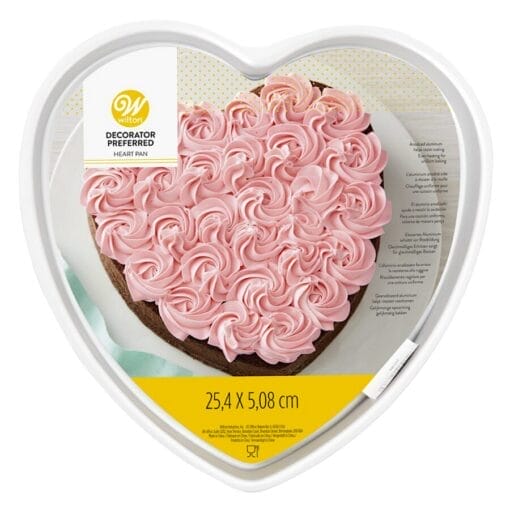 Molde De Aluminio Wilton - Corazon (25 X 5 Cm) - Imagen 3