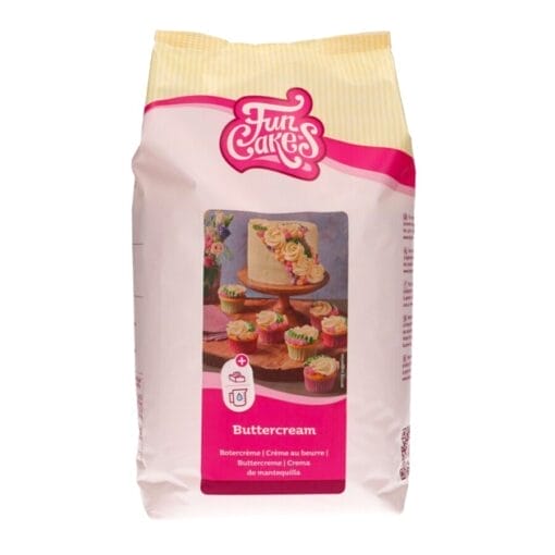 Preparado Funcakes Para "buttercream" (crema Mantequilla) 4 Kg