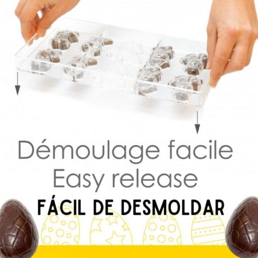 Molde Para Chocolate Scrapcooking - Huevos - Imagen 3