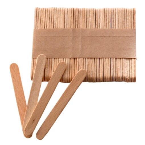 100 Palitos De Madera Para Helados - Silikomart