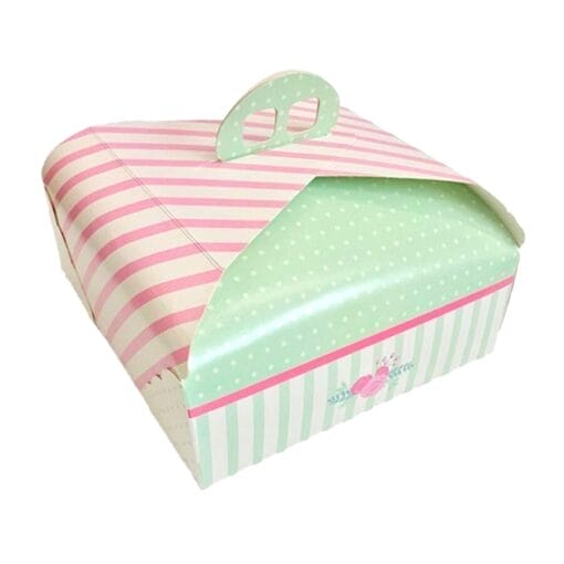 Caja Para Tarta Cuadrada Con Asa 37 Cm