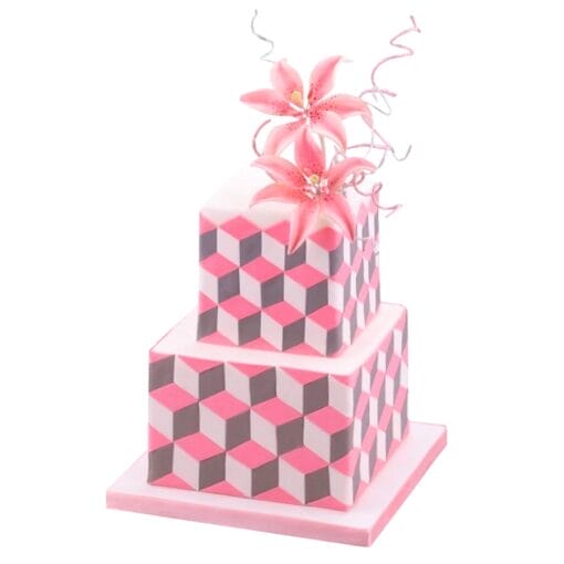 Molde Cuadrado Ajustable Cake Masters - 20 Cm - Imagen 2