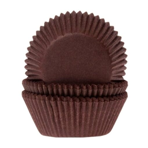 Set Capsulas Mini Cupcake "house Of Marie" - Marrones