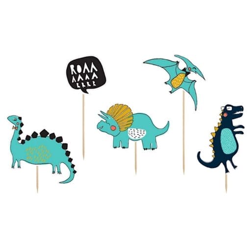 Topper Para Tarta Partydeco - Dinosaurios