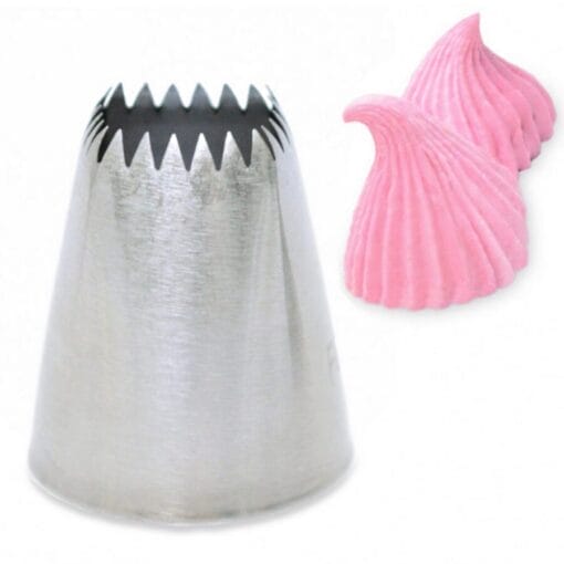 Boquilla Acero Inoxidable Scrapcooking - Acanalada