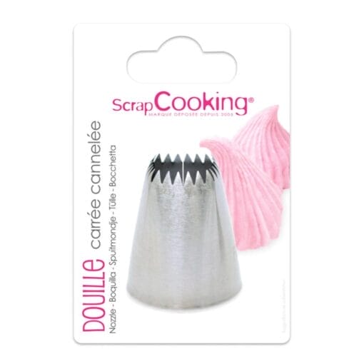 Boquilla Acero Inoxidable Scrapcooking - Acanalada - Imagen 2
