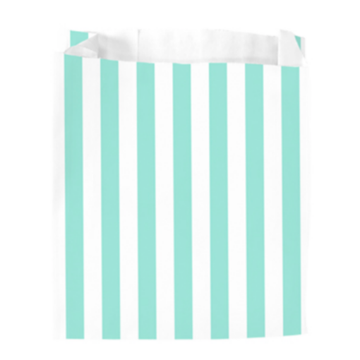 Bolsa De Papel Blanca Y Azul - Imagen 2