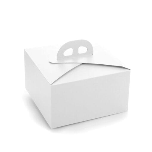 Caja Para Tarta Blanca "tokio" - 45 Cm