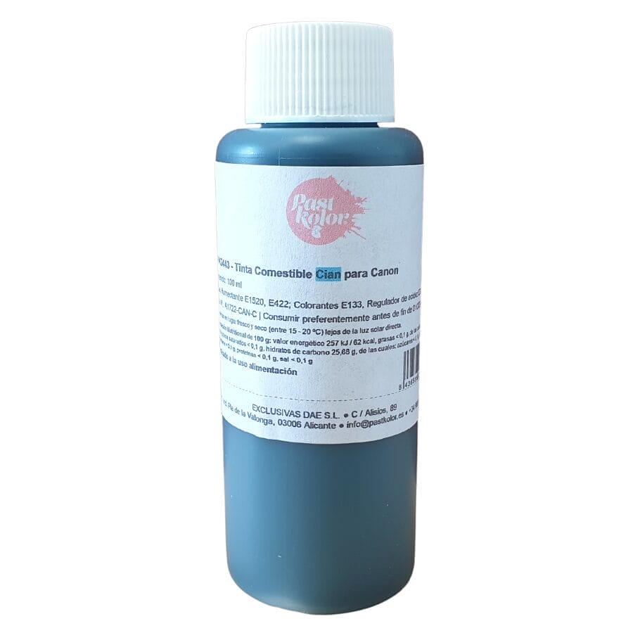 Bote De Recarga Tinta Comestible (canon) Pastkolor - Magenta 100 Ml - Imagen 6