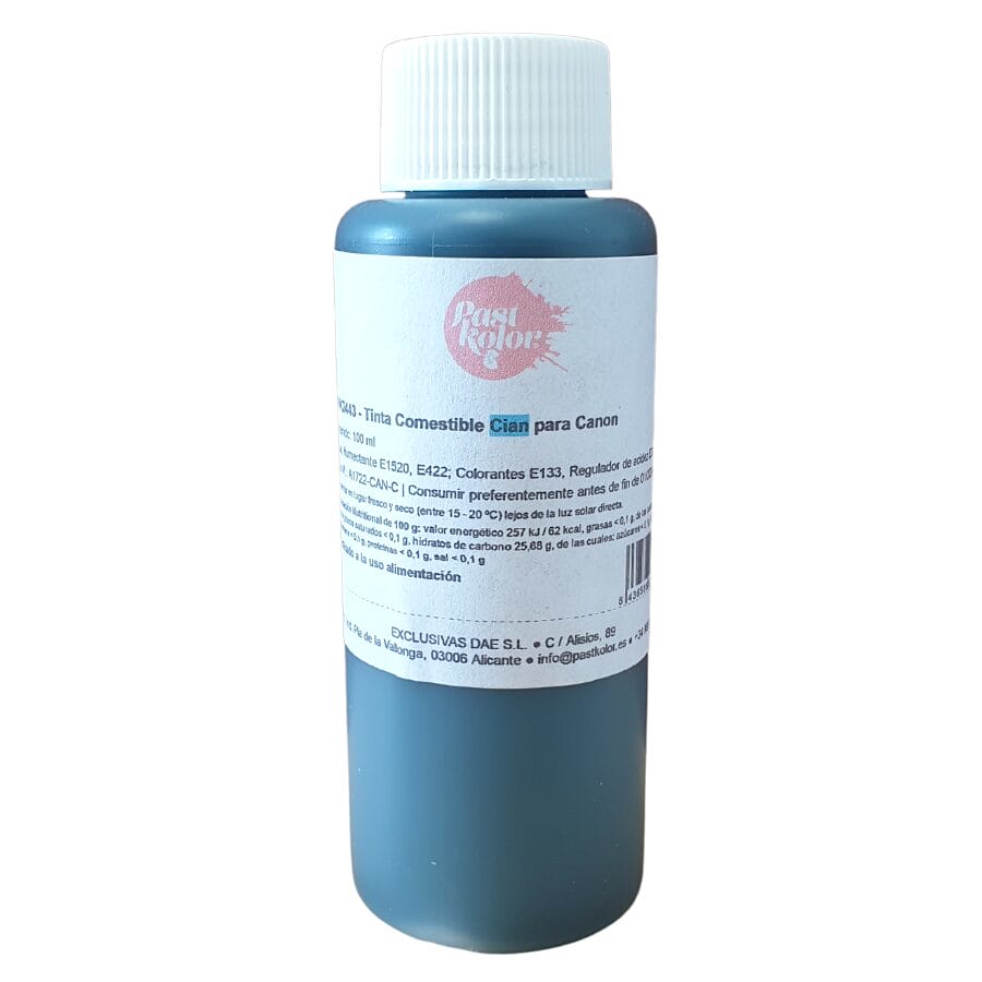 Bote De Recarga Tinta Comestible (canon) Pastkolor - Magenta 100 Ml - Imagen 10