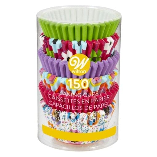 Set Capsulas Mini Cupcake Wilton - Multi Rosas