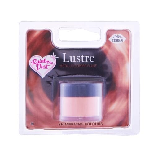Colorante En Polvo Brillante Rainbow Dust - Copper Flame / Cobre (3 G)