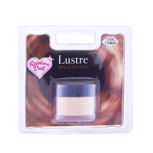 Colorante En Polvo Brillante Rainbow Dust - Dark Gold / Oro Oscuro (3 G)