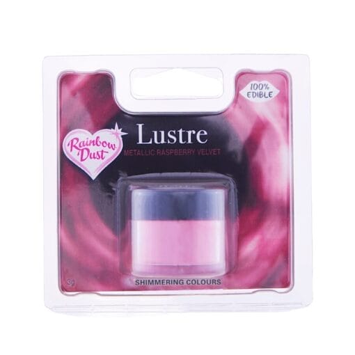 Colorante En Polvo Brillante Rainbow Dust - Raspberry Velvet / Frambuesa (3 G)