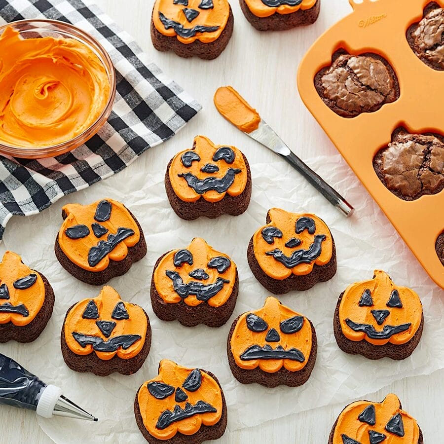 Molde Silicona Wilton - Calabazas Halloween - Imagen 2