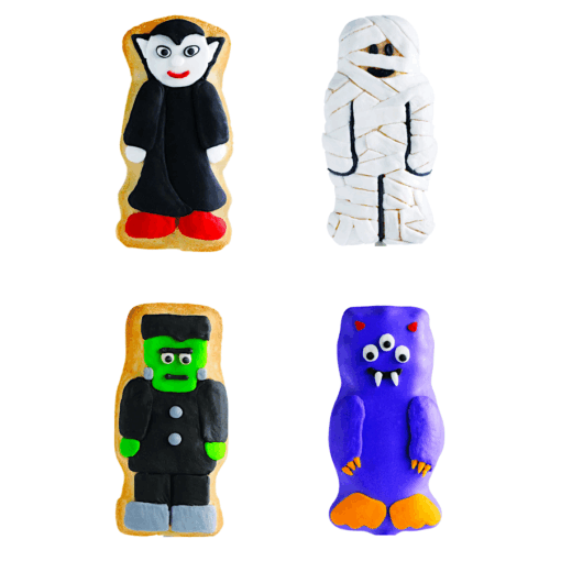 Molde Para Pops De Galletas Wilton - Monstruos Halloween - Imagen 2