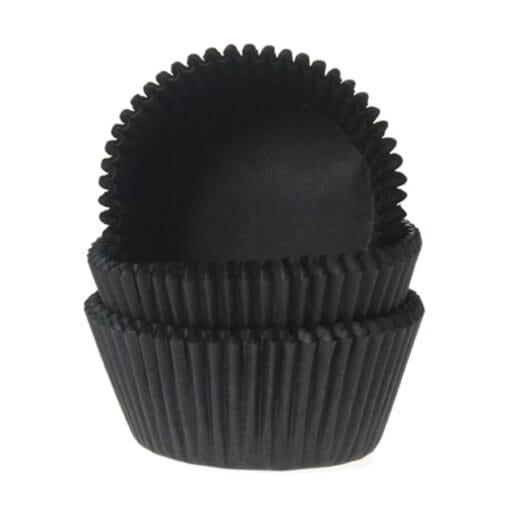 Capsulas Cupcake "house Of Marie" - Negras