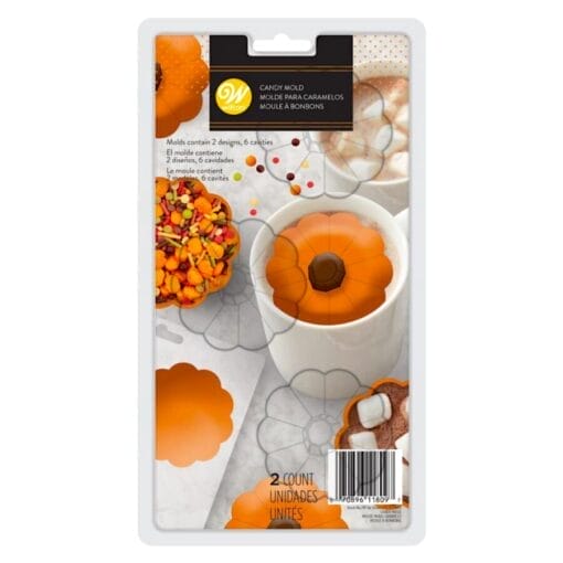 Molde Calabazas De Chocolate 3d - Wilton