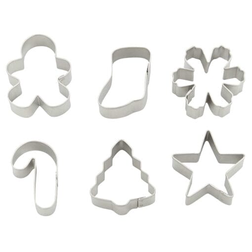 Set Mini Cortadores Wilton - Galletas NavideÑas (corona) - Imagen 2