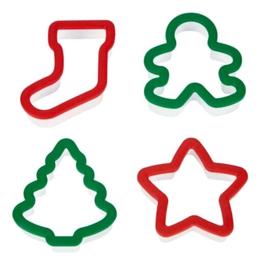 Set Cortadores "grippy" Wilton - Navidad
