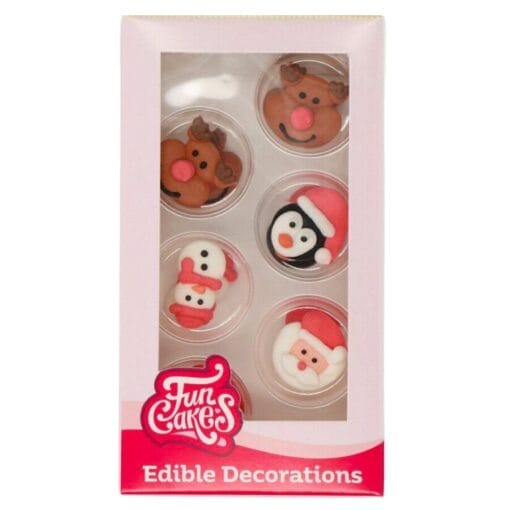 Decoraciones De Azucar Funcakes - Navidad