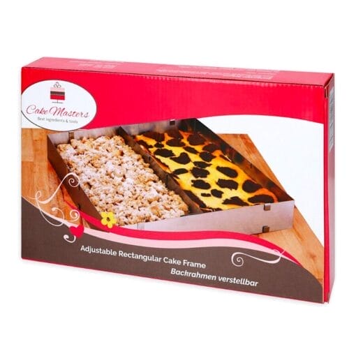 Molde Rectangular Ajustable - Cake Masters - Imagen 2