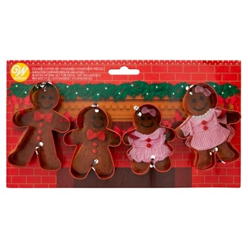 Set Cortadores Wilton - Familia MuÑecos De Jengibre