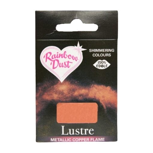 [p. Caduc.] Colorante En Polvo Brillante Rainbow Dust - Copper Flame / Cobre (en Bolsita)