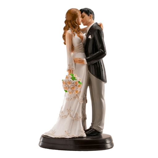 Figura Para Tarta Pareja Beso N1