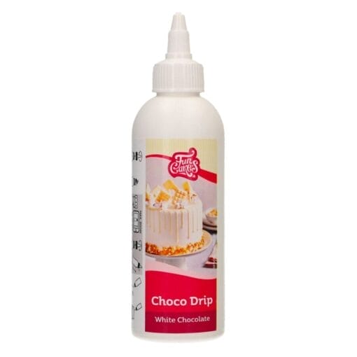 Efecto Goteo Choco Drip Funcakes - Chocolate Blanco 180 G