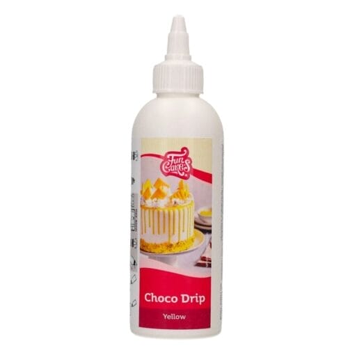 Efecto Goteo Choco Drip Funcakes - Yellow / Amarillo 180 G