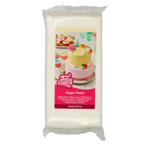 Fondant De Sabor Funcakes - Blanco Vainilla 1 Kg
