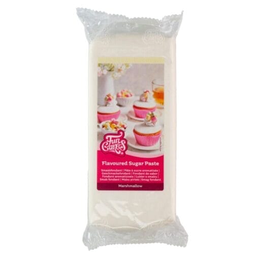 Fondant De Sabor Funcakes - Blanco Nube / Marshmallow 1 Kg