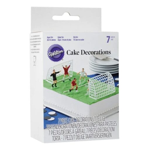 Set Decoracion Figuras De Futbol - Wilton