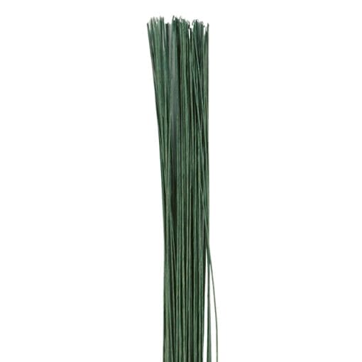 Alambres Para Flores Verde Oscuro Culpitt - Calibre 24
