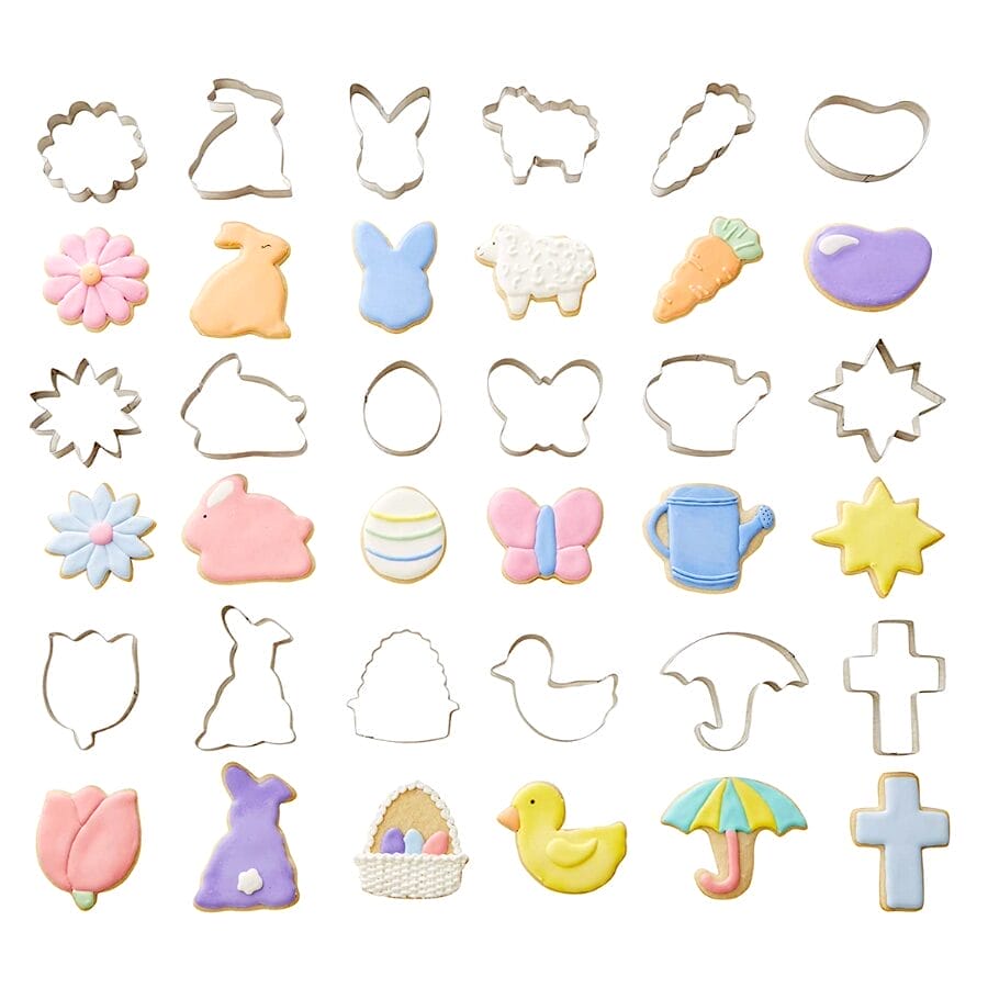 Set 18 Cortadores Para Galletas Wilton - Pascua - Imagen 4