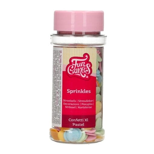 Sprinkles Funcakes - Confeti Xl Tonos Pastel (55 G) - Imagen 2