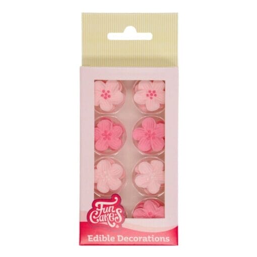 Decoraciones De Azucar Funcakes - Flores Rosas