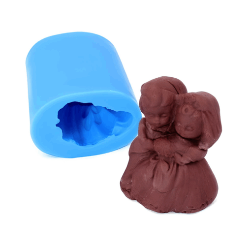 Molde Silicona 3d - Pareja De Novios
