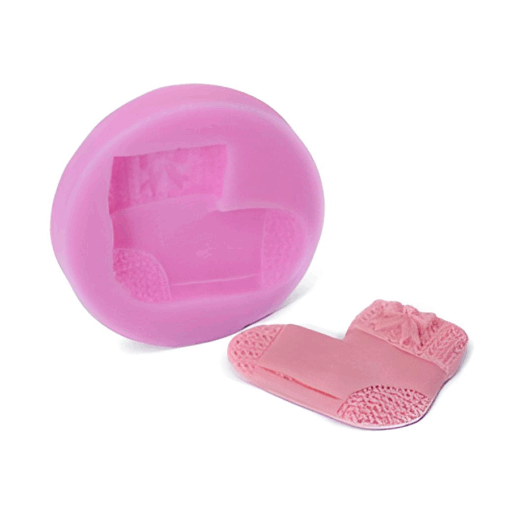 Molde Silicona 3d - Calcetin
