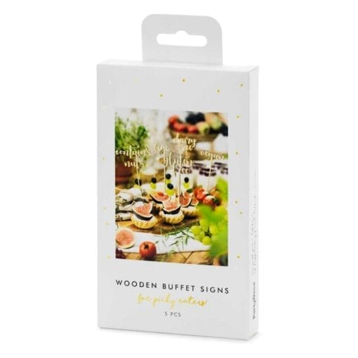 Topper De Madera Partydeco - Carteles Mesa Dulce - Imagen 3
