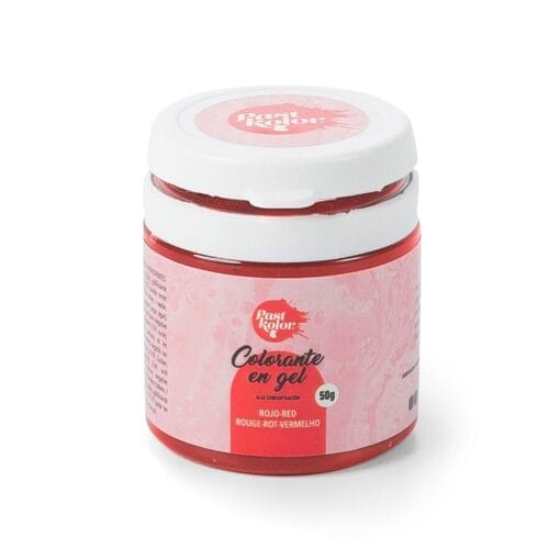 Colorante En Gel Pastkolor - Rojo 50 G