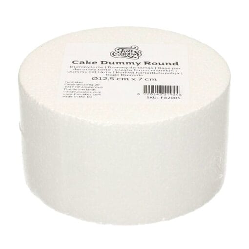 Dummy Redondo Funcakes - Ø 12,5 Cm / H 7 Cm