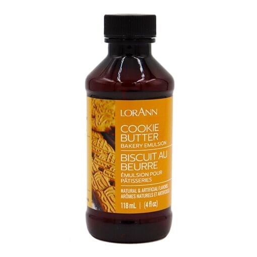 Emulsion De Panaderia Lorann - Galletas Mantequilla / Cookie Butter (118 Ml) - Imagen 2