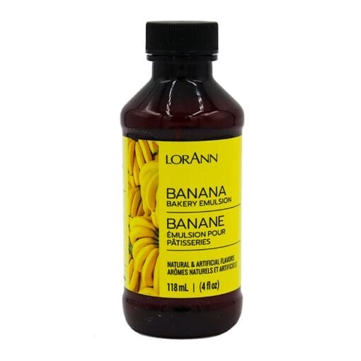 Emulsion De Panaderia Lorann - Platano / Banana (118 Ml) - Imagen 2