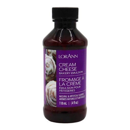 Emulsion De Panaderia Lorann - Crema De Queso / Cream Cheese (118 Ml)