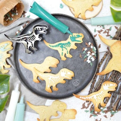 Cortador + Sello Para Galletas Scrapcooking - Dinosaurio - Imagen 3
